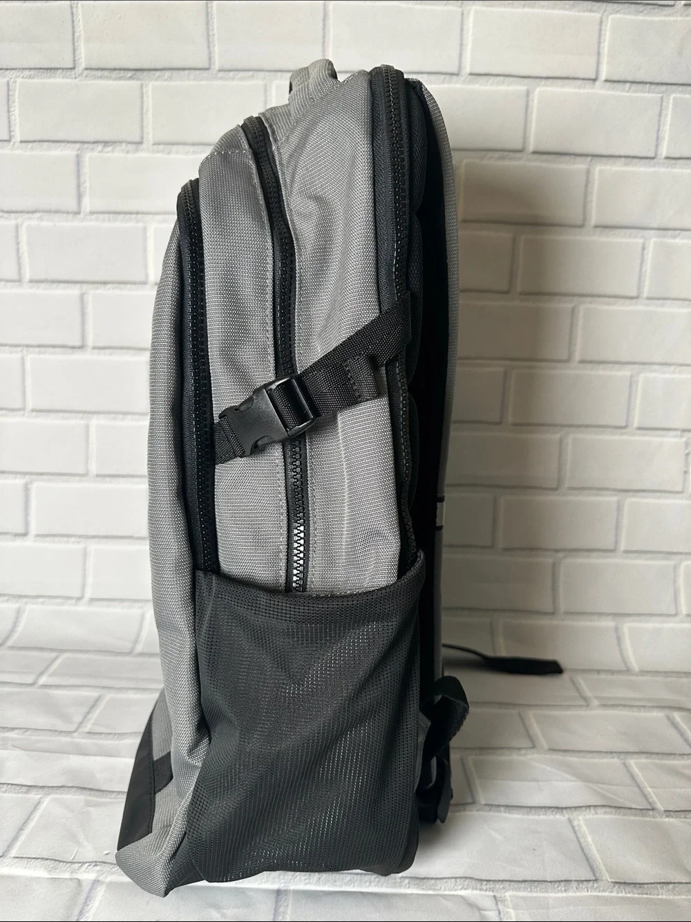NWT Puma Large Gray and Black Backpack with Multiple Compartments